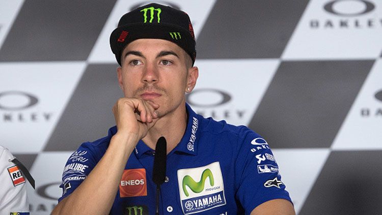 Pembalap Yamaha, Maverick Vinales, menceritakan kronologi kecelakaan di MotoGP Austria yang mengancam nyawanya. Copyright: © Mirco Lazzari gp/Getty Images