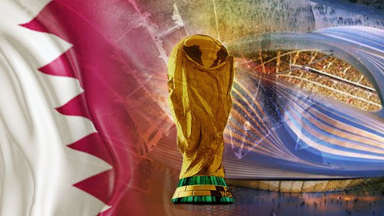 Piala Dunia 2022 dilaksanakan di Qatar. Akan tetapi, bagaimana dengan Piala Dunia 2026? Copyright: © Grafis: Tim/Indosport.com