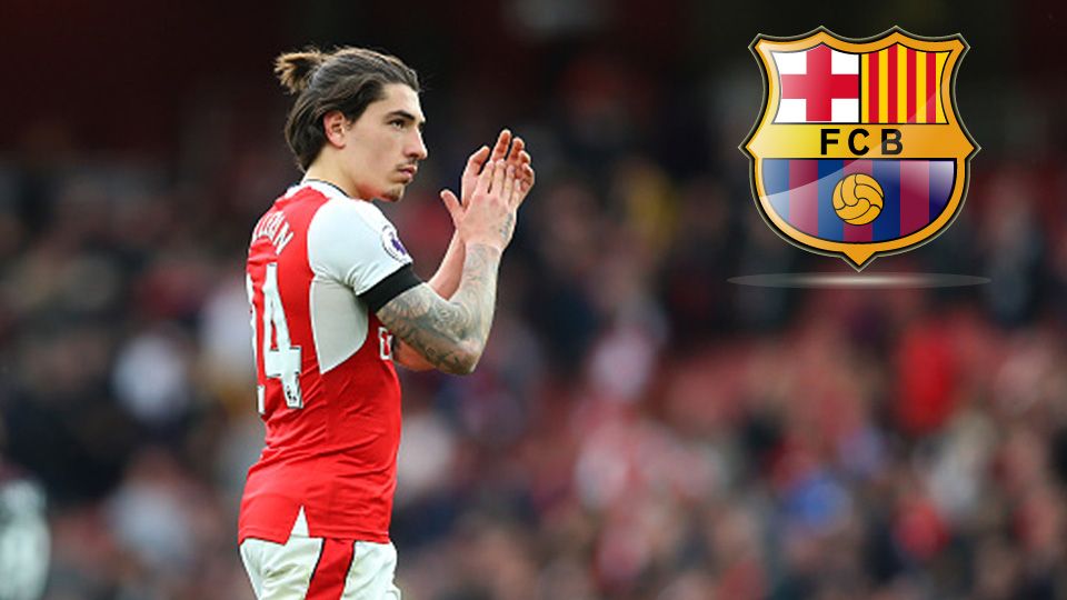 Hector Bellerin sepakat ke Barcelona. Copyright: © getty images