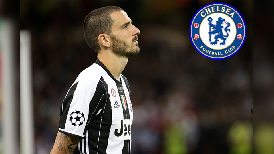 Leonardo Bonucci, bek tengah Juventus diminati oleh Chelsea. Copyright: © getty images