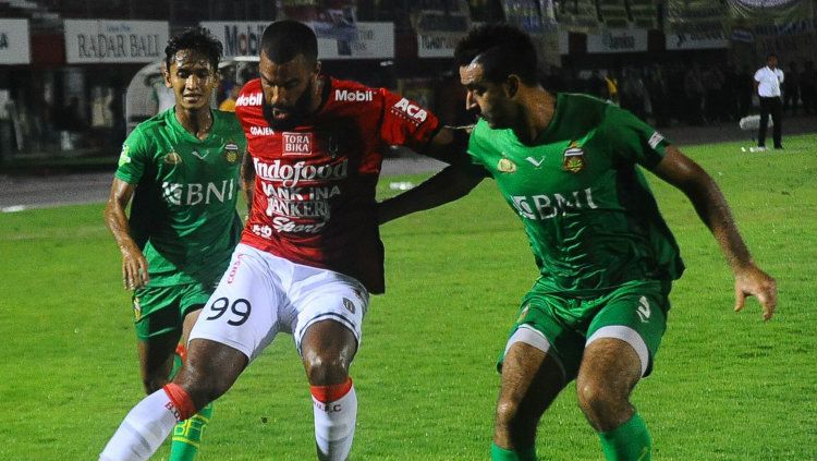 Bhayangkara FC meraih tiga poin di kandang Bali United. Copyright: &copy; Twitter Liga 1