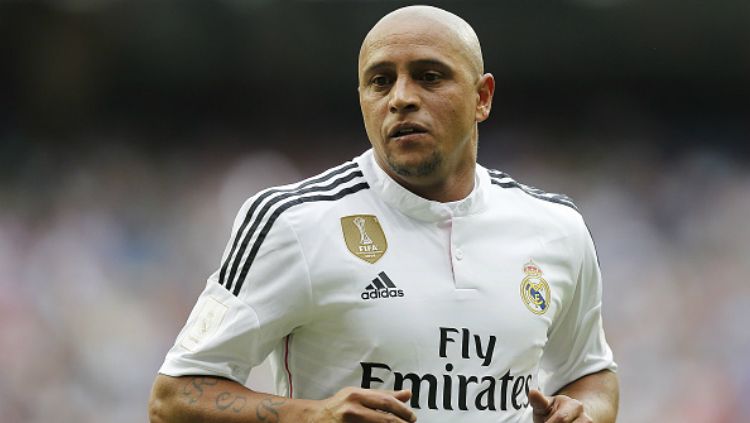 Mantan penggawa Real Madrid, Roberto Carlos. Copyright: © Angel Martinez