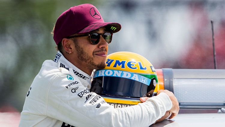 Pembalap Mercedes, Lewis Hamilton. Copyright: © Getty Images