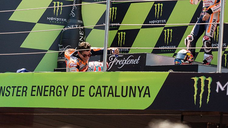 Pembalap andalan Repsol Honda, Marc Marquez. Copyright: © Getty Images