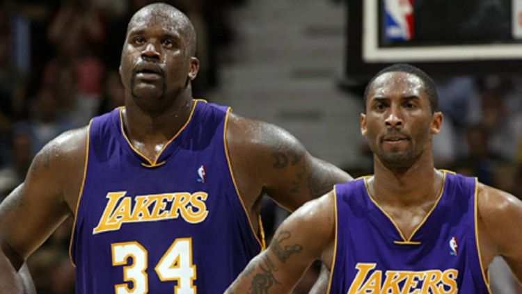 Kobe Bryant dan Shaquille O'Neal. Copyright: © Inquisitr