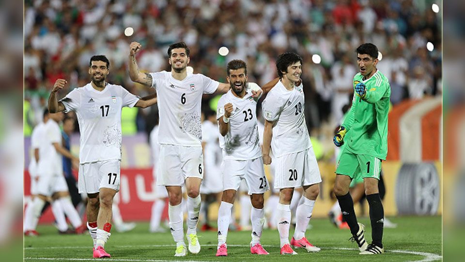 Timnas Iran sukses lolos ke Piala Dunia 2018. Copyright: © getty images