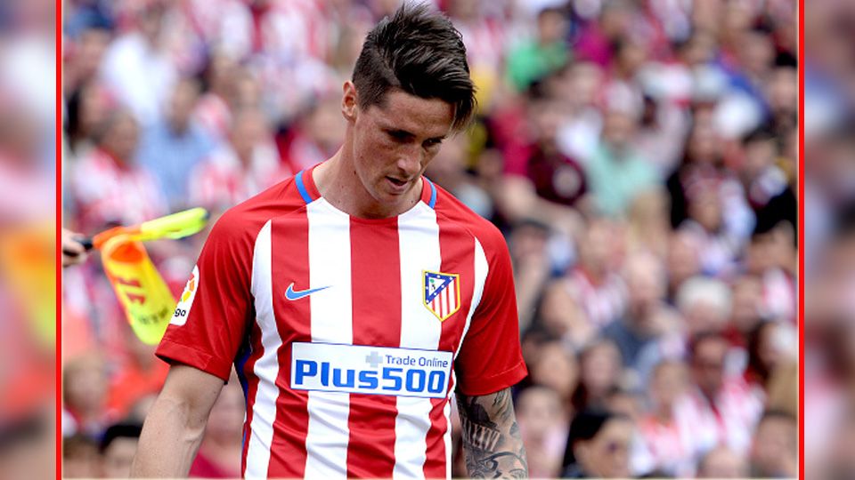 Fernando Torres nyaris dilepas oleh Atletico Madrid. Copyright: © getty images