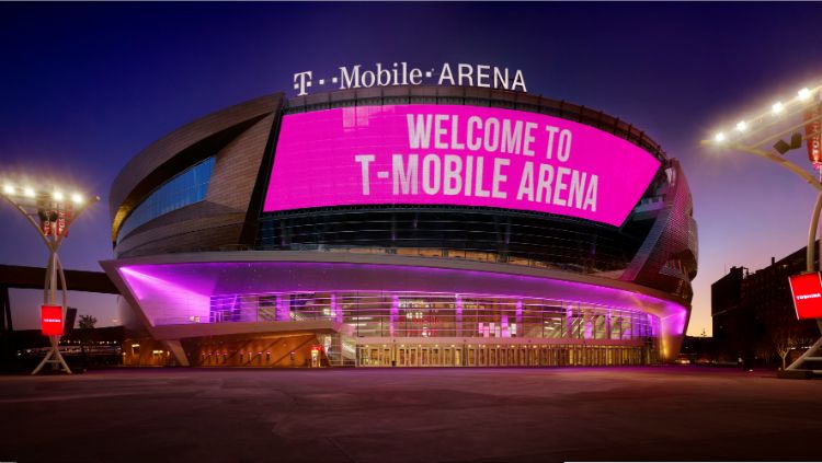 T-Mobile Arena. Copyright: © T-Mobile Arena
