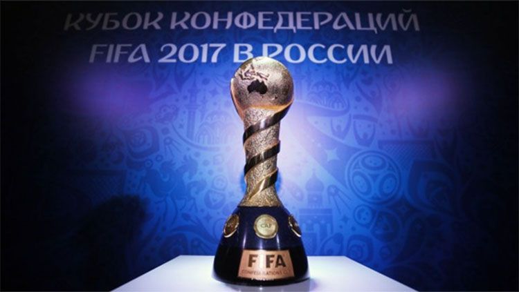 Trofi Piala Konfederasi. Copyright: © getty images