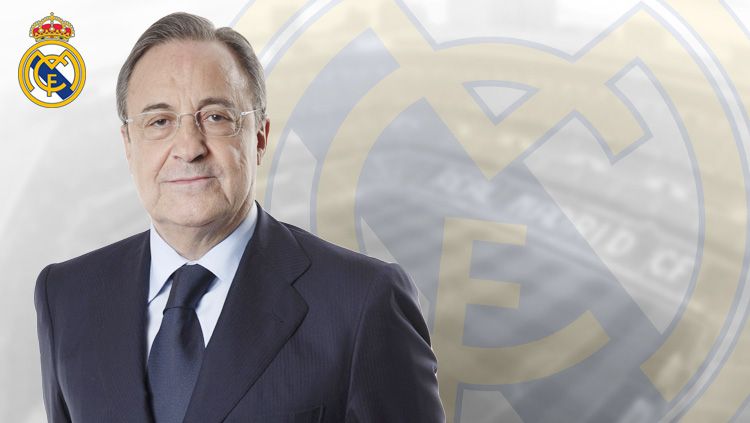 Florentino Perez kembali jadi presiden Real Madrid hingga 2021. Copyright: © Grafis: Eli Suhaeli/INDOSPORT
