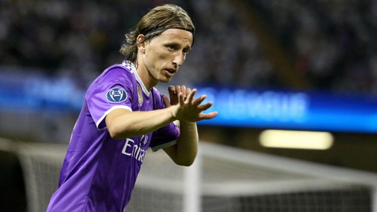 Gelandang Real Madrid, Luka Modric. Copyright: © Marco Canoniero/LightRocket via Getty Images