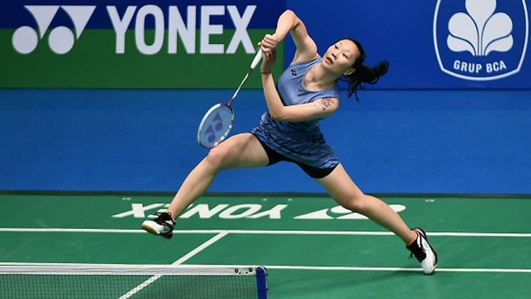 sempat cedera parah di Olimpiade Tokyo, Zhang Beiwen gembira bisa kembali berlatih. Copyright: © getty images