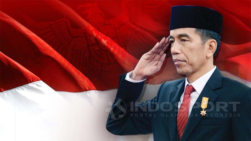 Presiden Indonesia, Joko Widodo. Copyright: © Grafis:Yanto/Indosport.com