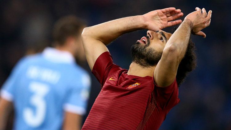 Mohamed Salah akan menggunakan nomor punggung terkutuk di Liverpool. Copyright: © Matteo Ciambelli/NurPhoto via Getty Images