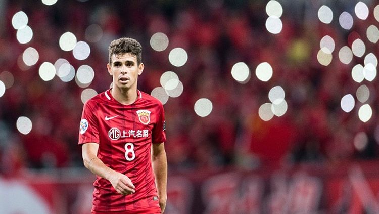 Gelandang Shanghai SIPG, Oscar. Copyright: © getty images