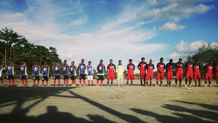 Lapangan sepakbola Yahukimo. Copyright: © Ardi Bayage/suarapapua