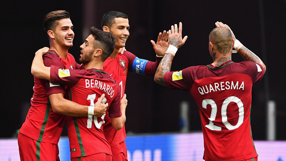 Timnas Portugal menang atas Selandia Baru. Copyright: © getty images