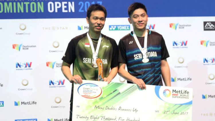 Legenda bulutangkis Malaysia yang jadi mantan partner Hendra Setiawan, Tan Boon Heong, saat ini mulai menekuni bidang baru sebagai presenter dan aktor. Copyright: © Humas PBSI