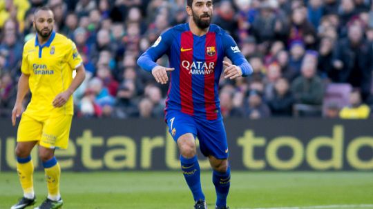 Arda Turan, gelandang serang Barcelona. Copyright: © getty images