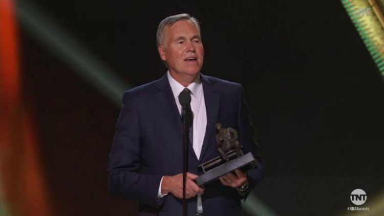 Mike D'Antoni, Coach of The Year 2017. Copyright: © NBA