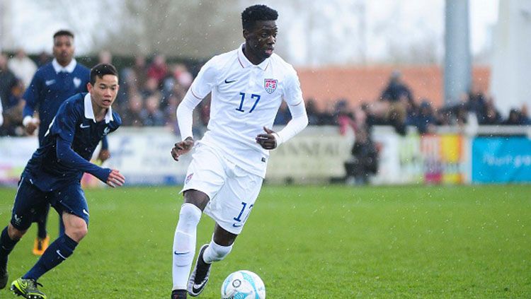 Timothy Weah, anak legenda AC Milan, George Weah. Copyright: © Icon Sport/Icon Sport via Getty Images