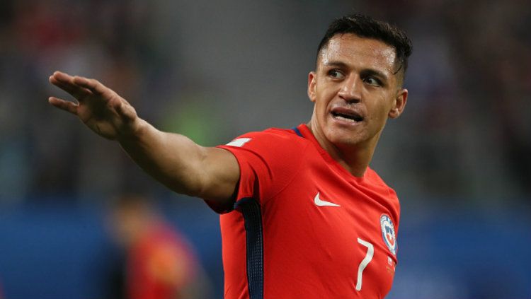 Bintang Timnas Chile, Alexis Sanchez. Copyright: © Matthew Ashton - AMA/Getty Images