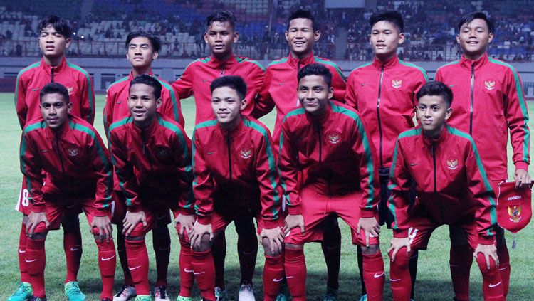 Skuat Timnas Indonesia U-16. Copyright: © Dewo/PSSI