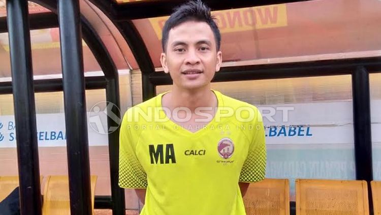 Pelatih fisik Sriwijaya FC, Muhammad Alimudin. Copyright: © Muhammad Effendi/INDOSPORT