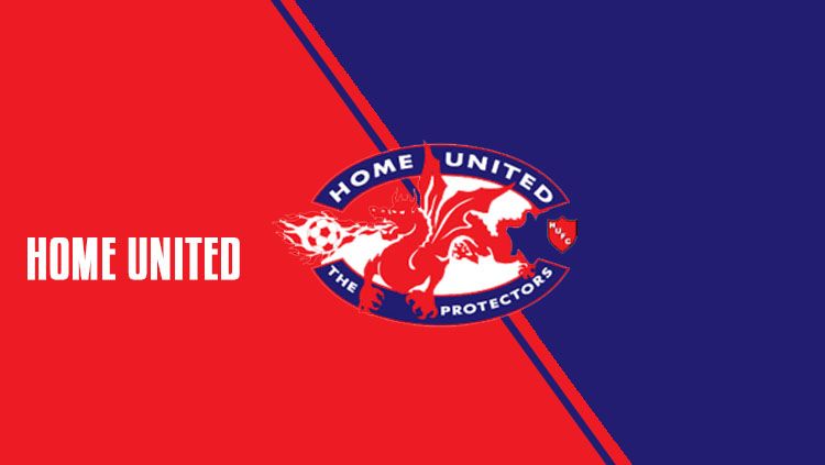 Logo Home United. Copyright: © Grafis: Eli Suhaeli/INDOSPORT