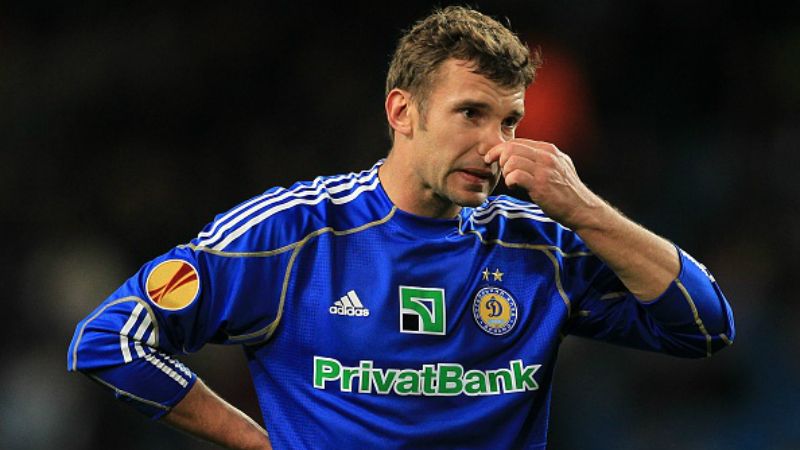 Andriy Shevchenko ketika membela Dinamo Kiev. Copyright: © INDOSPORT