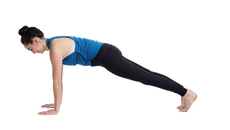 Plank Pose. Copyright: © Yoga Journal.