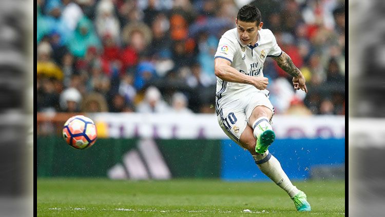 Pengakuan mengejutkan dituturkan James Rodriguez yang selama ini dihalangi oleh klub Liga Spanyol Real Madrid untuk hengkang. Copyright: © getty images