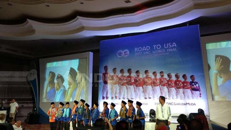 Konferensi pers AQUADNC 2017. Copyright: &copy; Muhammad Adiyaksa/INDOSPORT