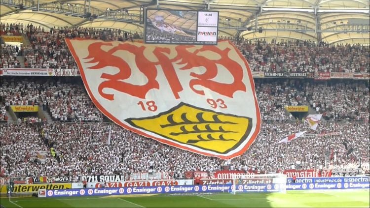 Fans VfB Stuttgart. Copyright: © VfBVideos