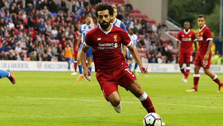 Penyerang Liverpool, Mohamed Salah. Copyright: © INDOSPORT