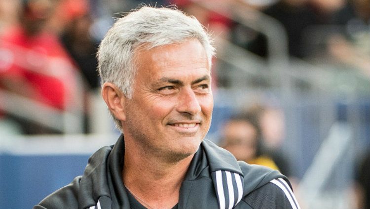 Pelatih Manchester United, Jose Mourinho. Copyright: © Shaun Clark/Getty Images