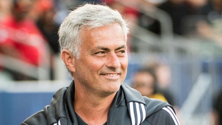 Jose Mourinho kemungkinan besar tidak akan merapat ke klub Ligue 1 Prancis, Olympique Lyon. Shaun Clark/Getty Images. Copyright: © Shaun Clark/Getty Images