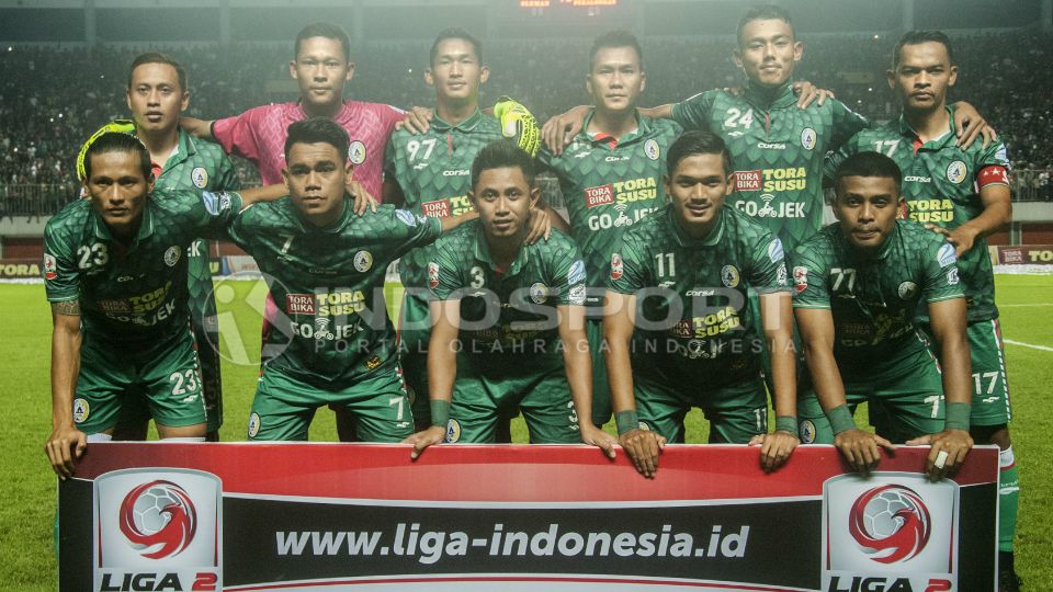 Skuat uatam PSS Sleman. Copyright: © Prima Pribadi/INDOSPORT