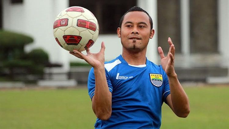 Atep Rizal, Kapten Persib sudah bernafsu lawan Persija. Copyright: © bolalob