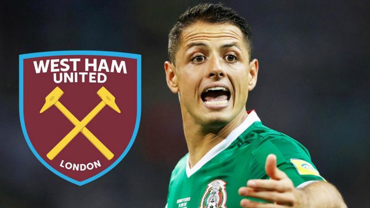 Javier Hernandez akan memperkuat West Ham United pada musim 2017/18. Copyright: © Thesun.co.uk