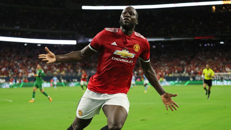 Striker Manchester United, Romelu Lukaku berikan kode keras untuk Inter Milan. Matthew Ashton - AMA/Getty Images. Copyright: © Matthew Ashton - AMA/Getty Images