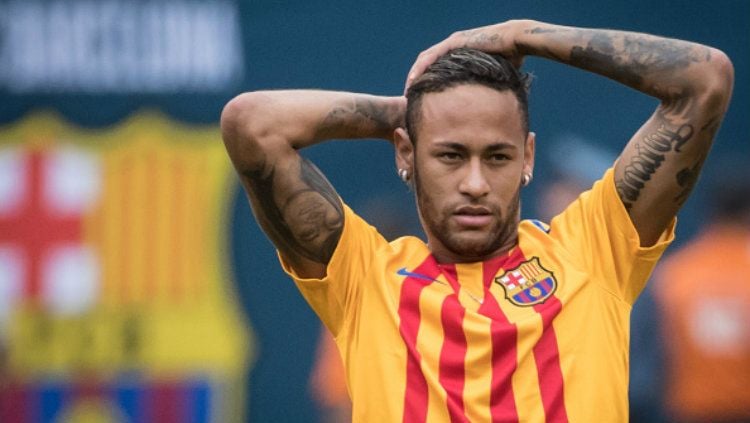 Neymar saat masih berseragam Barcelona. Copyright: © Ira L. Black/Corbis via Getty Images