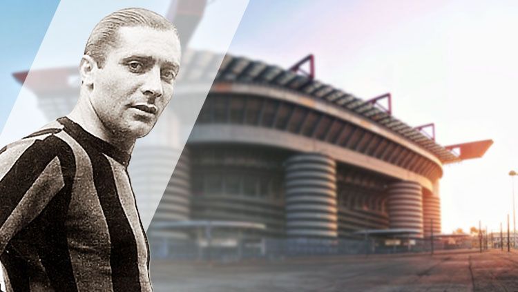 Giuseppe Meazza. Copyright: © Grafis: Eli Suhaeli/INDOSPORT