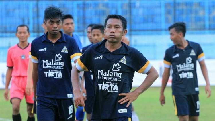 Para pemain Peserta Liga 2, Persekam Metro FC. Copyright: © Indosport/Ian Setiawan