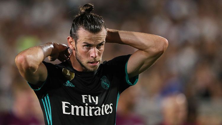 Pemain sayap Real Madrid, Gareth Bale. Copyright: © Indosport.com