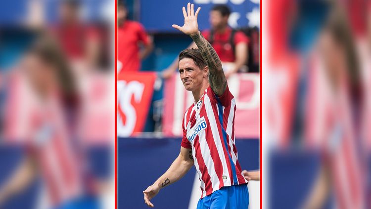 Fernando Torres memutuskan pensiun di Atletico Madrid. Copyright: © INDOSPORT