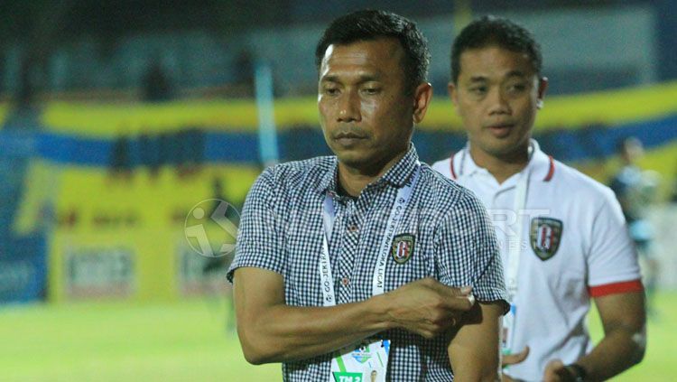Pelatih Bali United, Widodo Cahyono Putro. Copyright: © Ian Setiawan/INDOSPORT