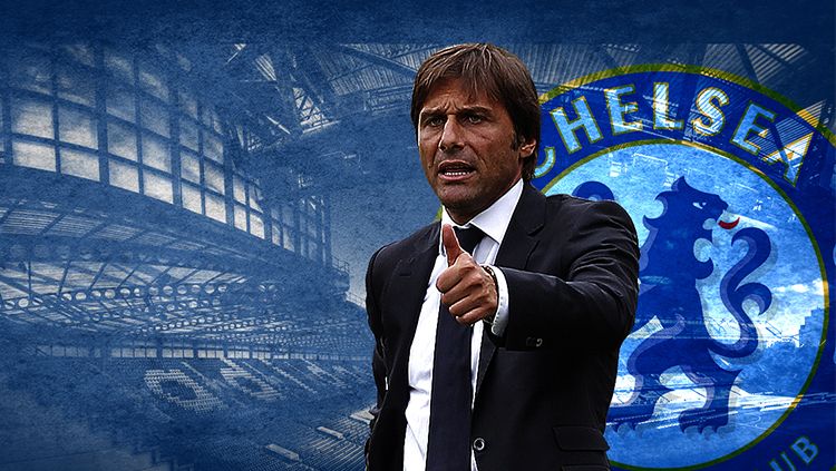 Antonio Conte resmi dipecat dari kursi kepelatihan Chelsea. Copyright: © HDWon.Com