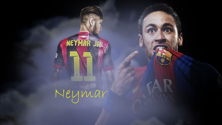Neymar. Copyright: © Grafis: Eli Suhaeli/INDOSPORT