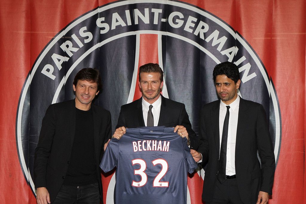 David Beckham ke PSG Copyright: © zimbio.com